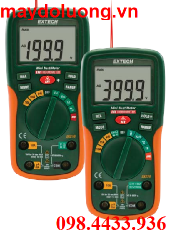 Đồng hồ vạn năng + IR Extech EX230 (đo nhiệt độ bằng hồng ngoại 750 độ C), Extech EX230, EX230