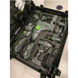 Bộ combo 4pcs khoan siết cắt đục TNYAN EX2413-1