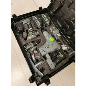 Bộ combo 4pcs khoan siết cắt đục TNYAN EX2413-1