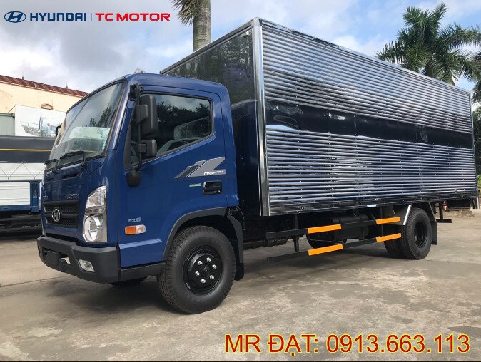 Hyundai EX8L thùng kín, thùng đông lạnh