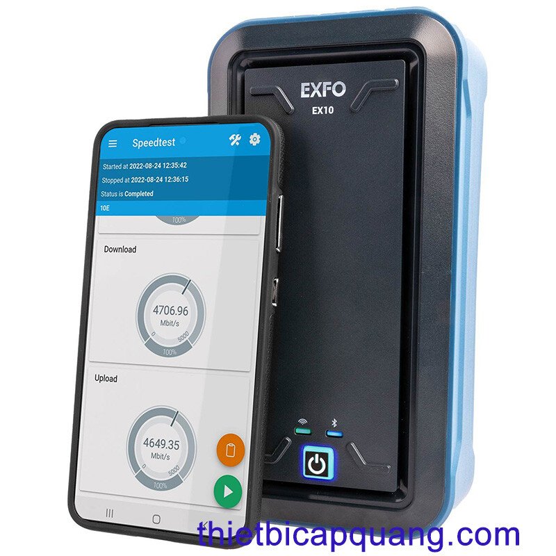 EXFO EX10 - Máy đo Ethernet, GPON, Wifi nâng cấp mới nhất của EX1