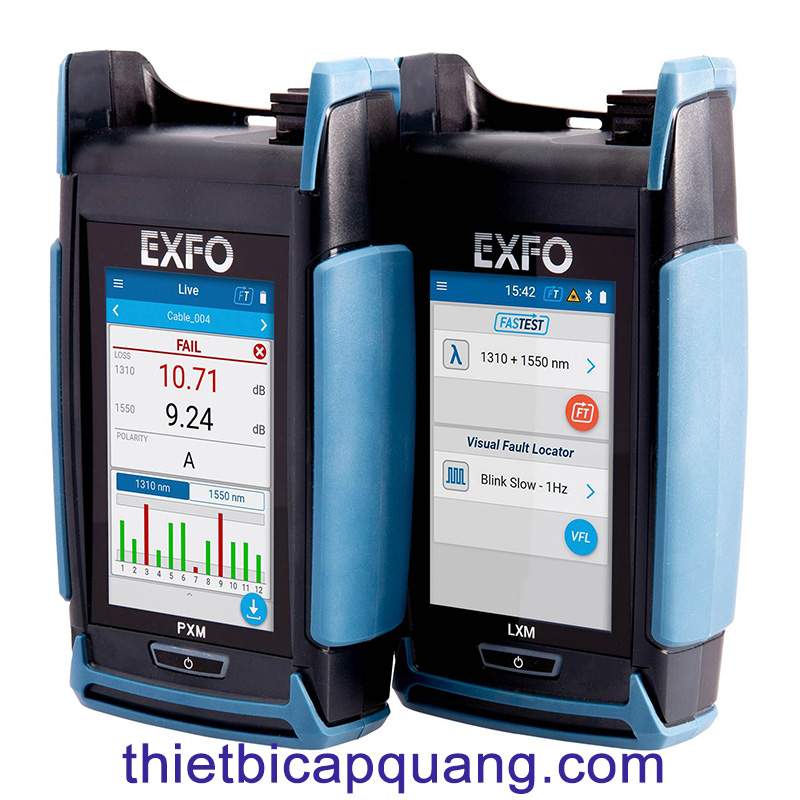 EXFO PXM/LXM - Bộ đo kiểm suy hao quang cho sợi MPO