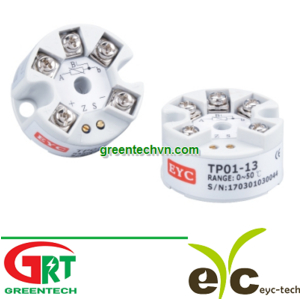 EYC TP01 2-wire RTD Temperature Transmitter for Head-mounting Type | Bộ truyền tín hiệu nhiệt độ