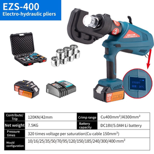 Máy ép cos thủy lực dùng pin giá rẻ EZS-400