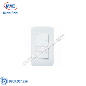Bộ công tắc đôi, 1 chiều 16A, size M-Series S-Flexi - Model F1052