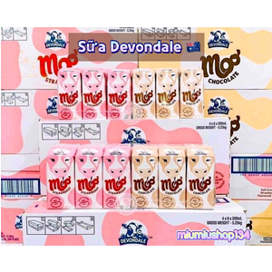 Sữa Tươi Devondale Momo Chocolate Úc ( 6 hộp )