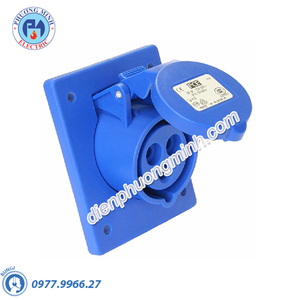 Ổ cắm âm loại không kín nước dạng nghiêng - Model F414-6