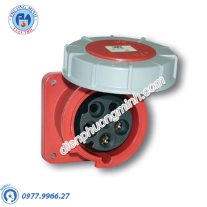 Ổ cắm gắn âm loại kín nước dạng nghiêng - Model F434-6FC