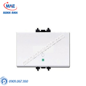 Nút nhấn chuông 10A, size L-Series S-Flexi - Model F50BPM4_WE