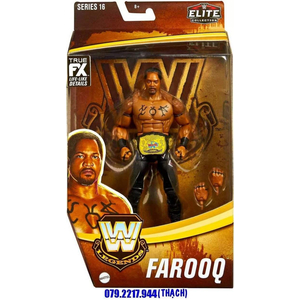 [ĐỢT 3 - ĐẶT HÀNG TRƯỚC] WWE FAROOQ (RON SIMMONS) - ELITE LEGENDS SERIES 16 (EXCLUSIVE)