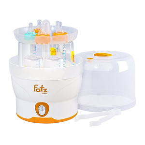 Máy tiệt trùng bình sữa siêu tốc 6 bình không BPA Fatzbaby FB4028SL