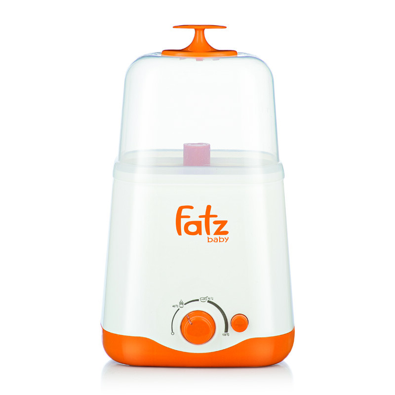 Máy hâm sữa đa năng 2 bình cổ rộng thế hệ mới Fatzbaby FB3012SL