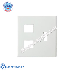 Mặt góc vuông dùng cho 1CB(Aptomat) & 3 thiết bị - Model FB7842H