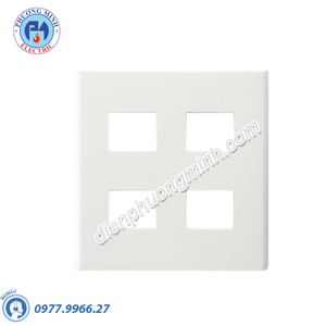 Mặt góc vuông dành cho 4 thiết bị - Model FB7844