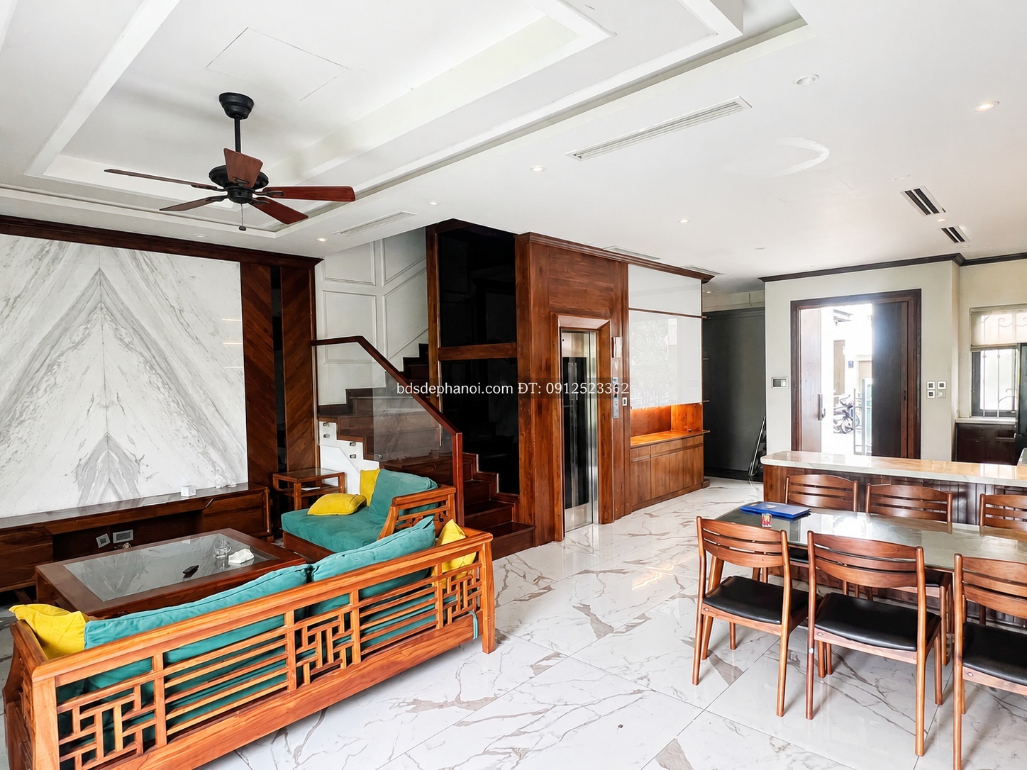 Bán Liền Kề Villa The Manor Central Park Nguyễn Xiển: Phân Khu Sunrise, 99m², 4 Tầng Thang Máy, Full Nội Thất
