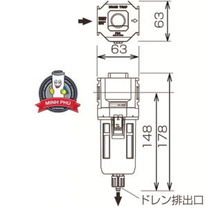 VAN XẢ NƯỚC TỰ ĐỘNG JAPAN FD2-G1