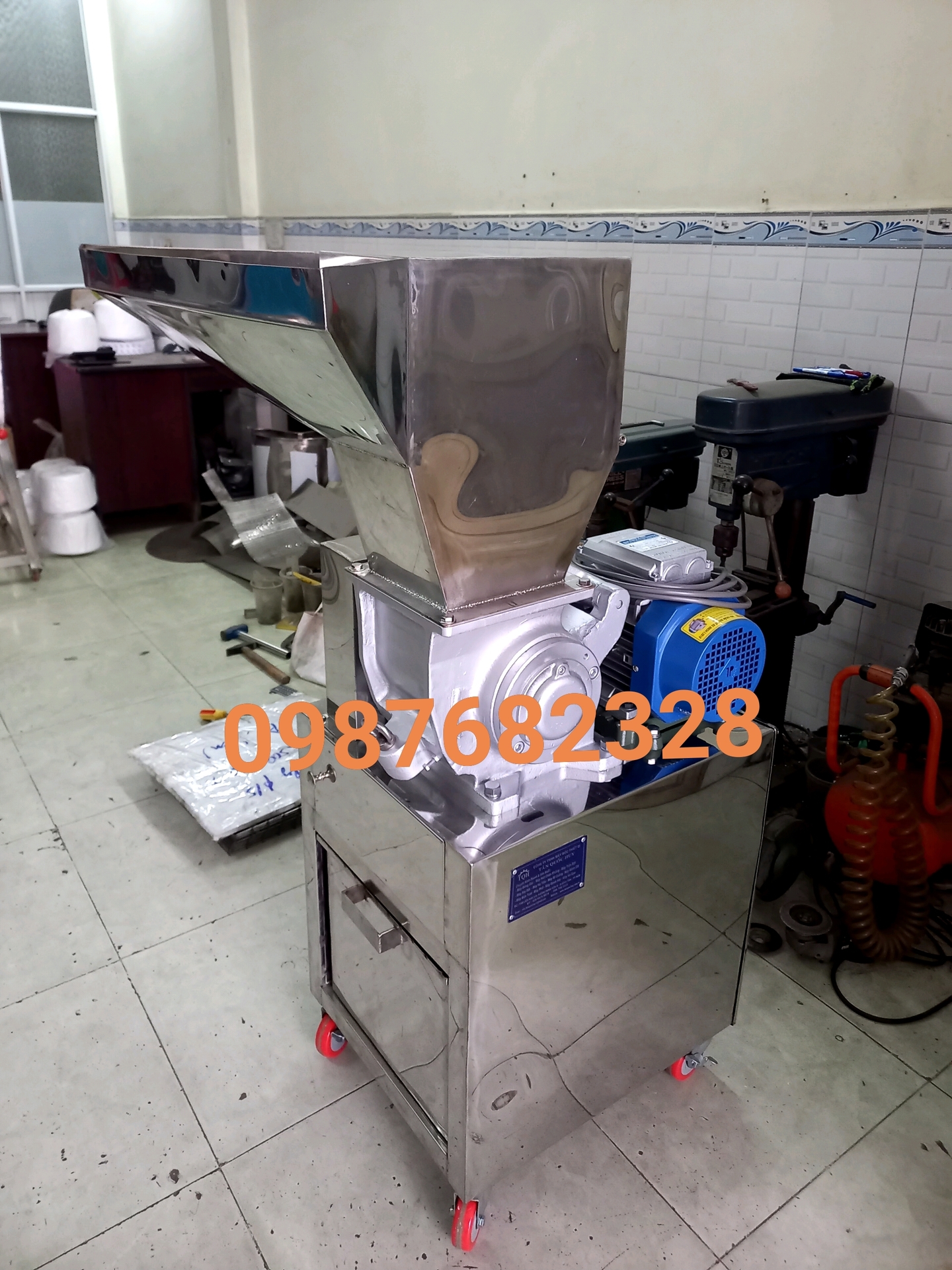 Máy nghiền trà túi lọc