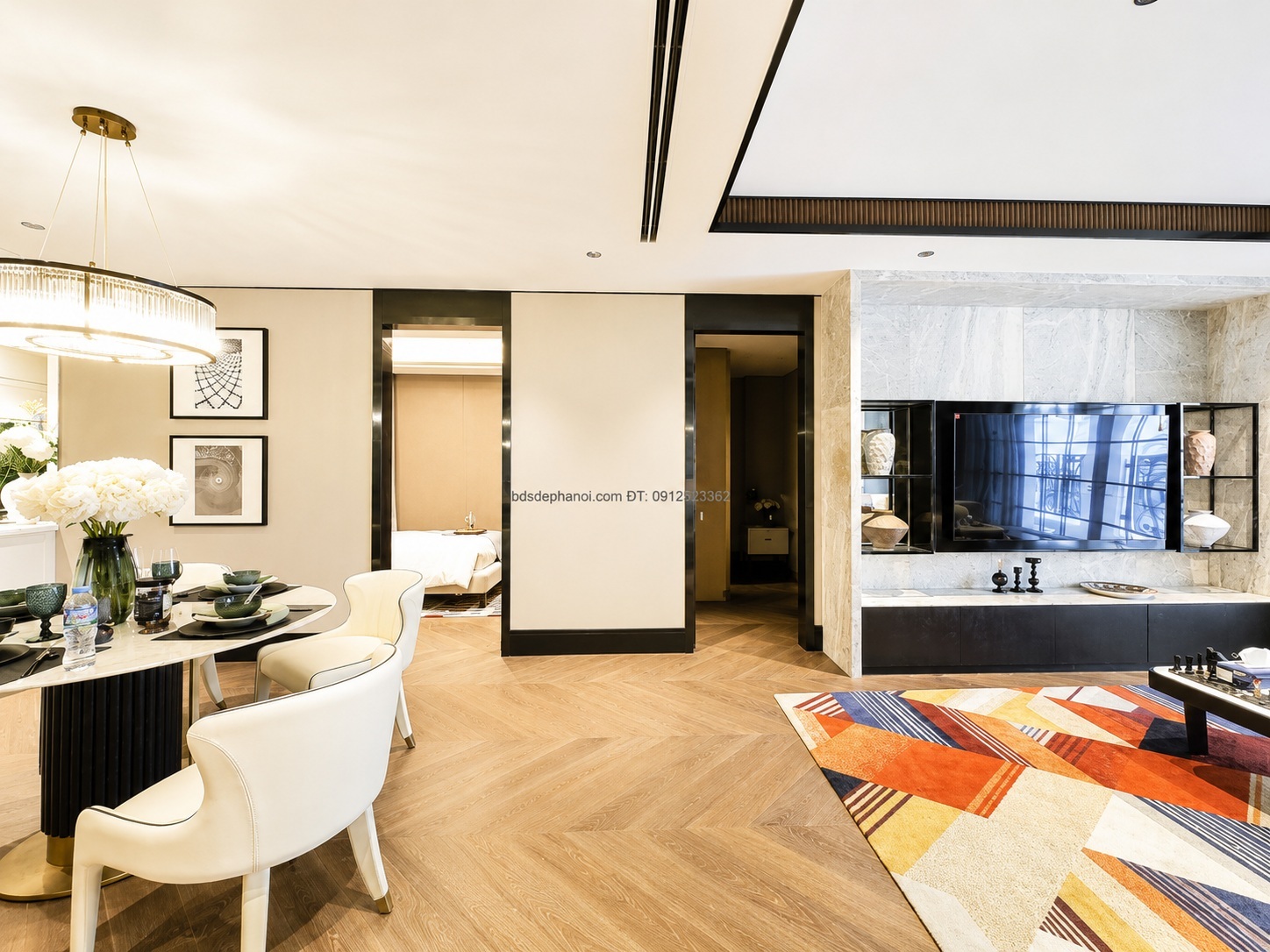 Bán Căn Hộ Hàng Hiệu The Grand Hanoi – 152m² – 3 Phòng Ngủ – Ritz-Carlton Residences
