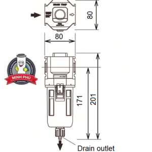 Xả nước tự động Orion Auto Drain Trap FD6