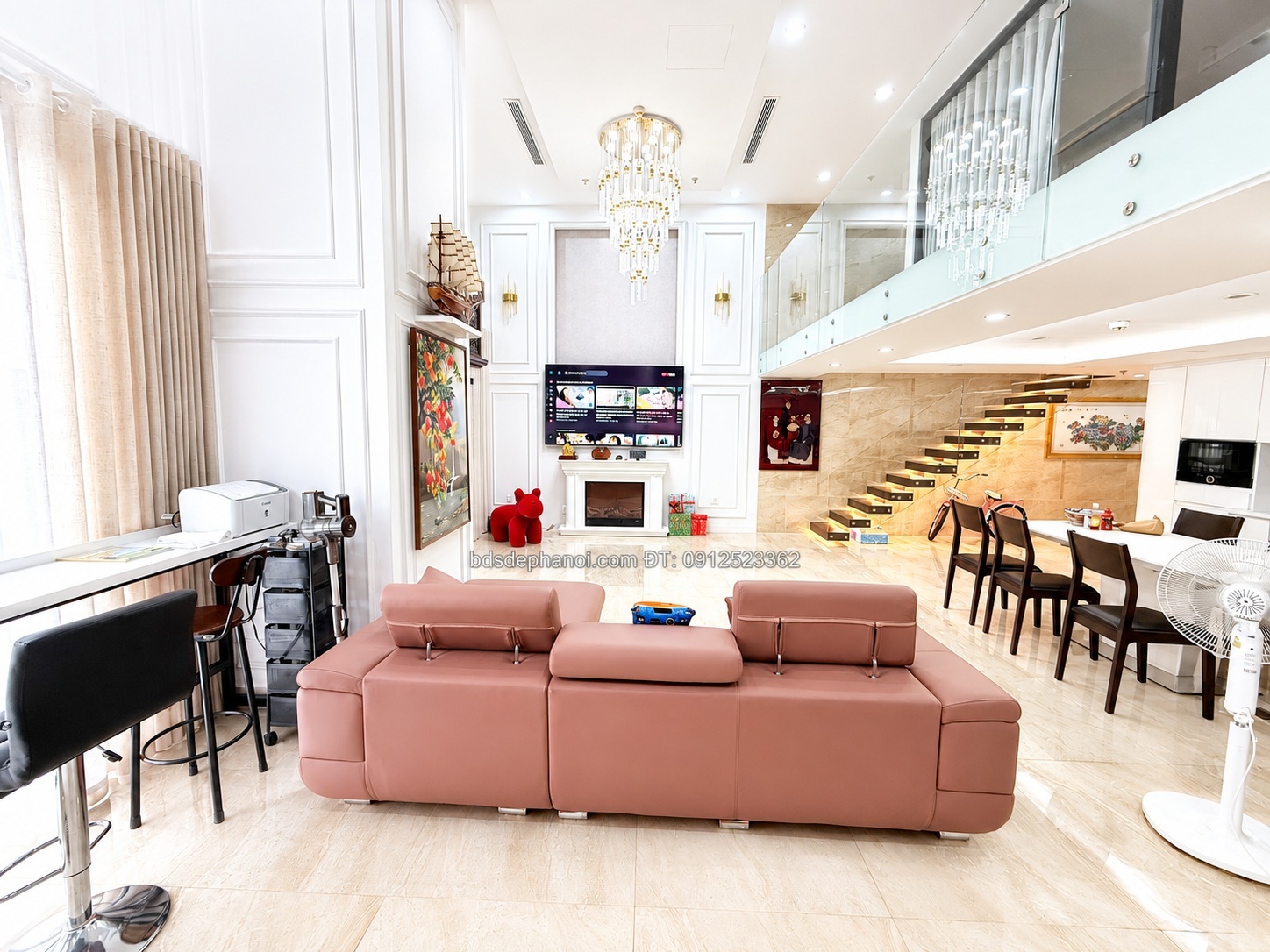 Bán Căn Hộ Duplex Royal City Nguyễn Trãi: Tòa R1, 190m², 4 Ngủ, Full Nội Thất