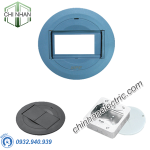 Ổ Cắm Âm Sàn Nhựa (Mặt Tròn) - FGP - MPE