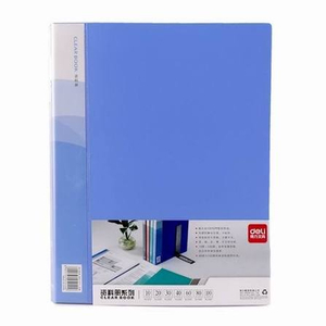 File 40 Lá A4 Deli – Bìa Lưu Trữ Tài Liệu 40 Lá Khổ A4