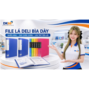 File 60 lá A4 Deli 5260/E5035Rio