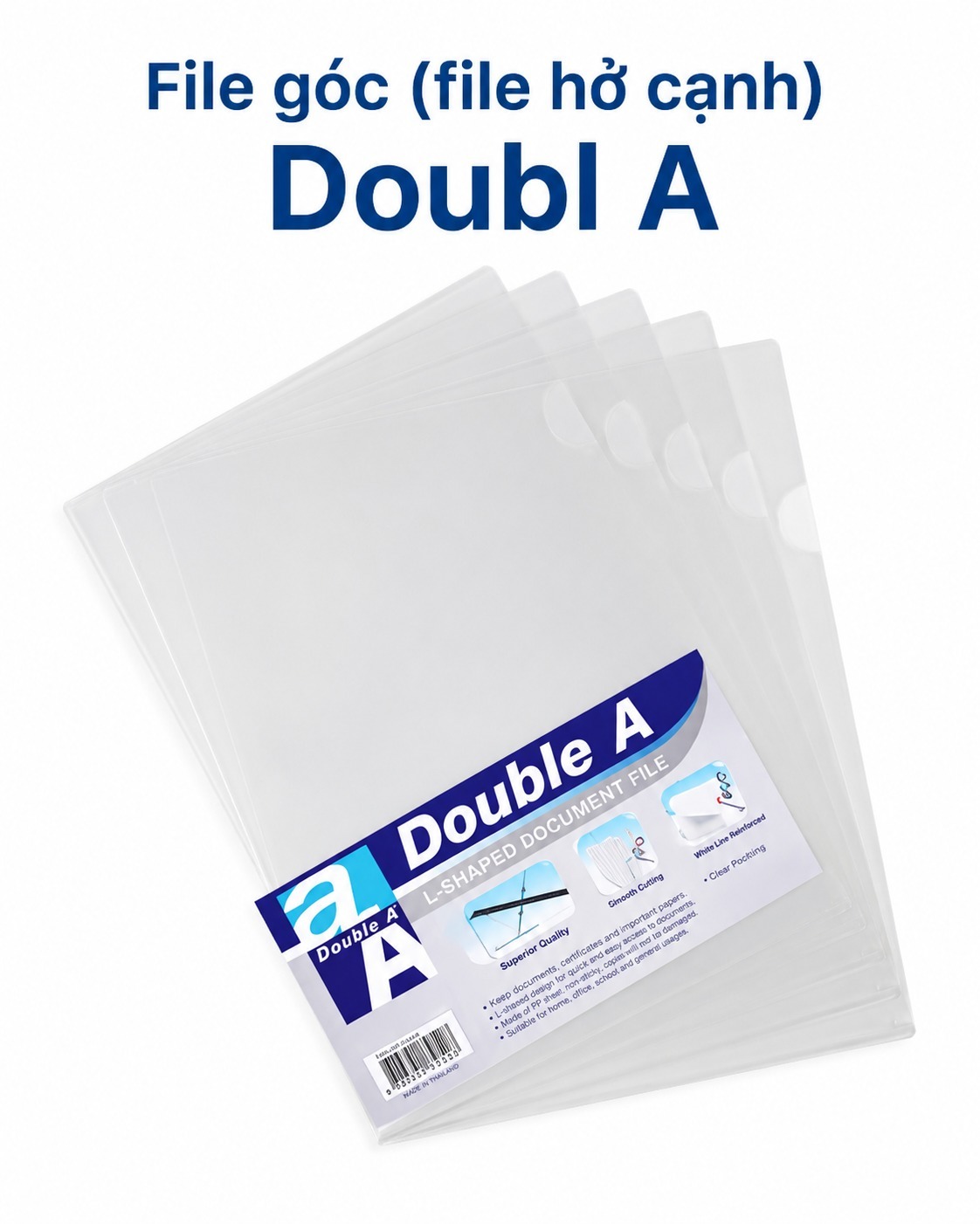 File góc (file hở cạnh ) Doubl A