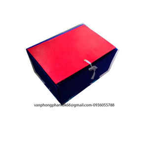 File hộp gấp 3 dây bìa cứng