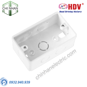 Đế âm chữ nhật - FMD 105x64x40 - HDV