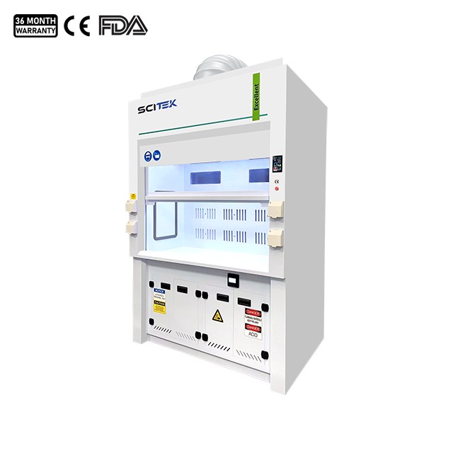 Tủ hút khói phun PP có hệ thống lọc khí - FMH-900DP(S); FMH-1200DP(S); FMH-1500DP(S); FMH-1800DP(S)