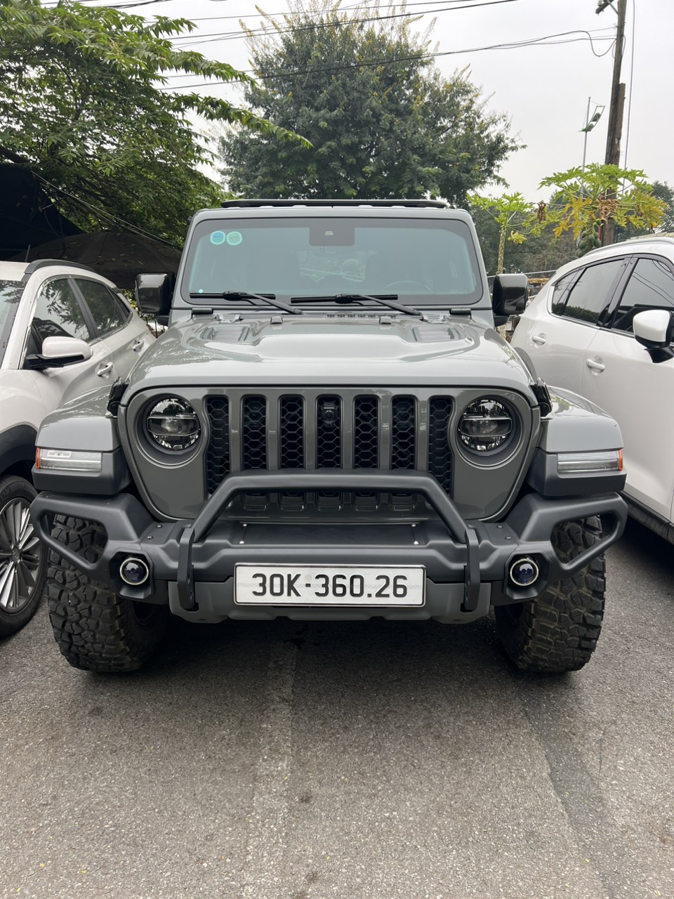 Cản Nhôm Hầm Hố Xe Jeep Wrangler JL / Jeep Gladiator JT