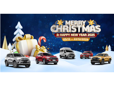Ford Việt Nam Và Hệ Thống Đại Lý Triển Khai Chương Trình “Mua Xe Ford - Rước An Lành - Hanh Thông Năm Mới” Trong Tháng 12