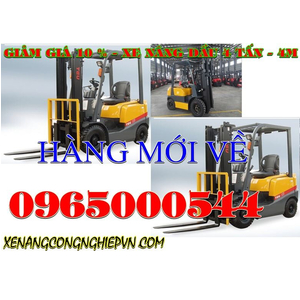 Xe nâng dầu, xe nâng động cơ dầu 4 tấn GIẢM GIÁ 10%