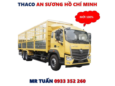XE TẢI FOTON AUMAN C240L THÙNG MUI BẠT SIÊU DÀI 9,8 MÉT