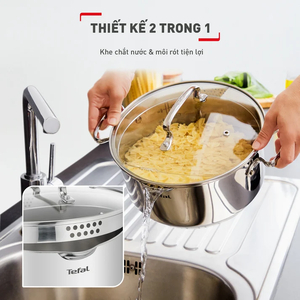 Nồi Inox cao cấp Tefal Duetto Plus 18cm