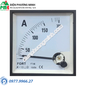 Đồng hồ Ampermeter Fort FT-96A 0-150A