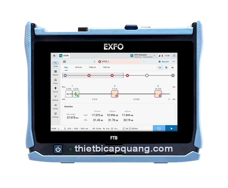 FTB Lite 730D Giải pháp kiểm tra cáp quang hiệu quả, chính xác