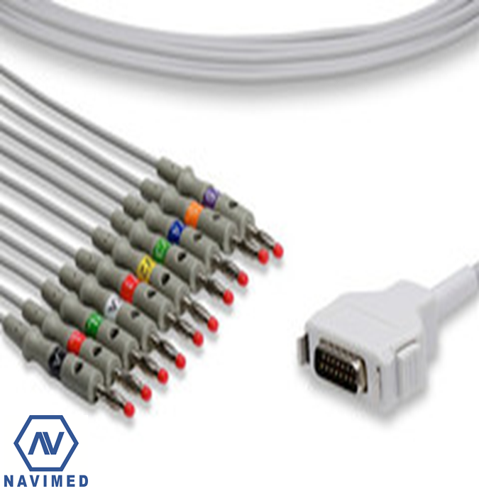 Cáp EKG tương thích với Fukuda Denshi