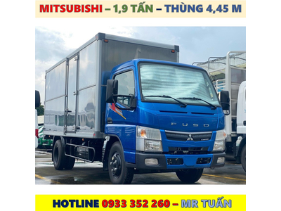 XE TẢI FUSO CANTER TF4.9 THÙNG KÍN TẢI 1,9 TẤN MỚI NHẤT