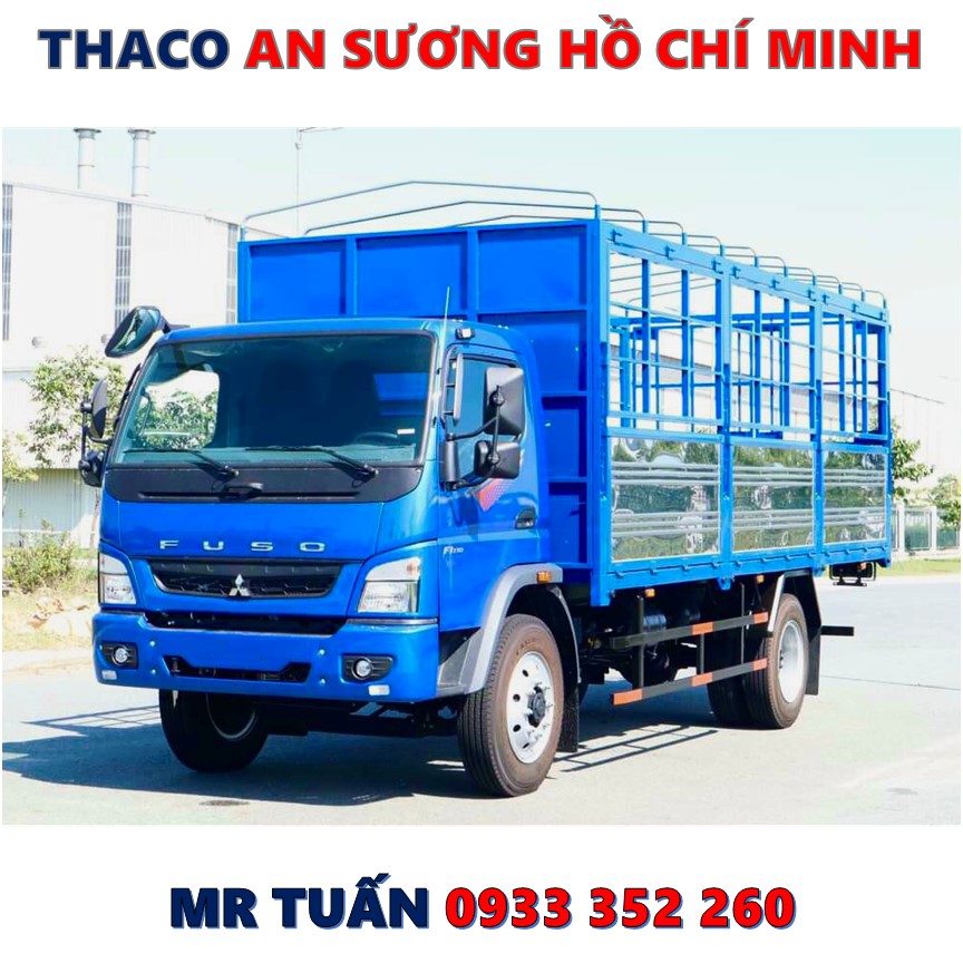 XE TẢI FUSO FI 170 THÙNG BẠT MỞ VỸ LÊN MỚI NHẤT