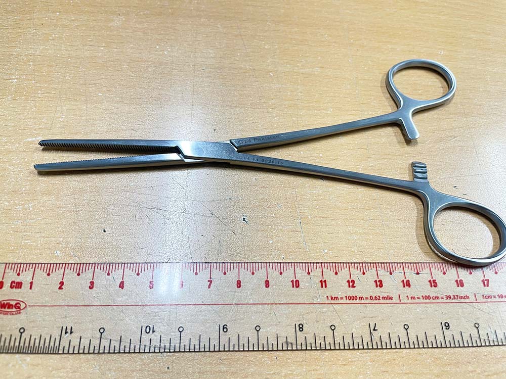 Kẹp phẫu thuật Pean Rochester thẳng 18cm G14.14.0220.18