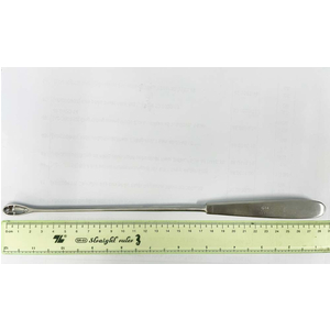 Muỗng nạo tử cung Gourdet đặc, 10mm, 28cm G14.60.0830.03