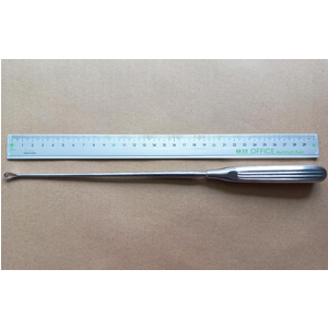 Muỗng nạo tử cung Sims rỗng, sắc, 7mm-31cm, số 1 G14.60.0840.07