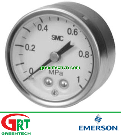 G43-10-01 | SMC G43-10-01 | AG43-10-01 gauge | Đồng hồ áp lực G43-10-01 gauge | SMC Vietnam