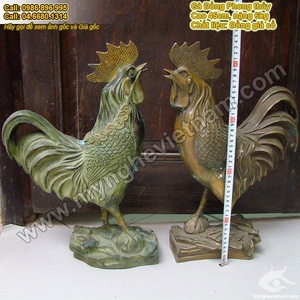 Gà đồng kim kê, tượng gà phong thủy chống lại thói trăng hoa