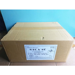 Gạc y tế tiệt trùng Bảo Thạch 7.5cm x 7.5cm x 6 lớp