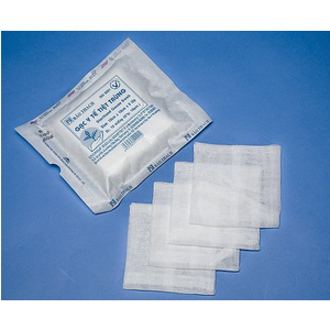 Gạc y tế tiệt trùng Bảo Thạch 10 cm x 10 cm x 6 lớp