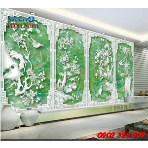 Gạch 3d Bộ Tứ BT19