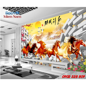 Gạch 3d Con Ngựa CNM57
